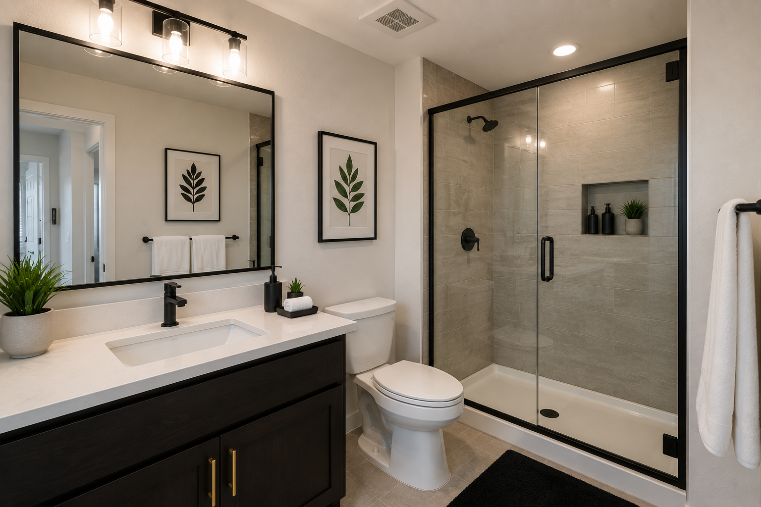 AI concept bathroom