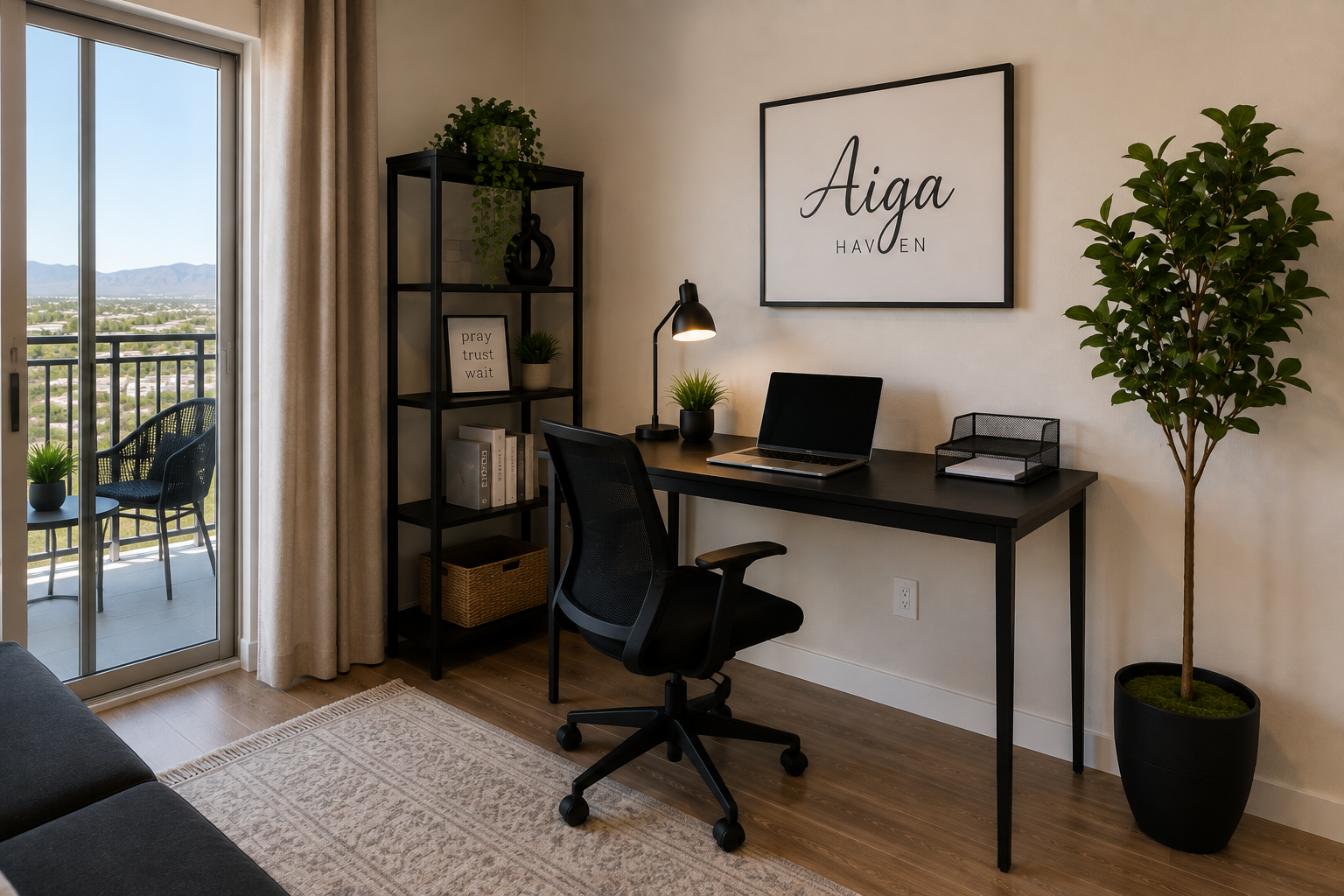 AI concept workspace